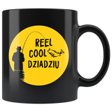 Reel Cool Dziadziu Black Mug