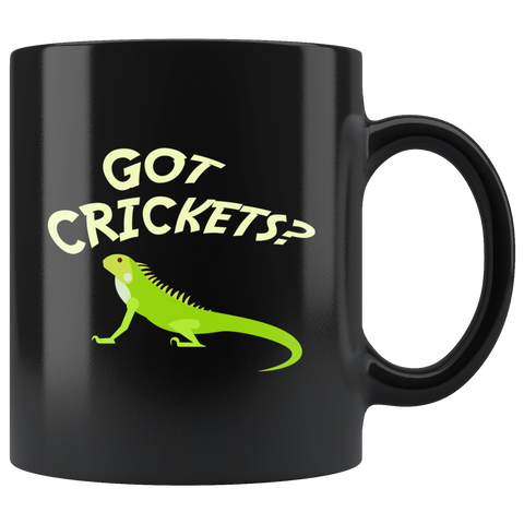 Got Crickets? 11oz Black Mug