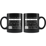 99 Little Bugs In The Code - Programmer 11oz Black Mug