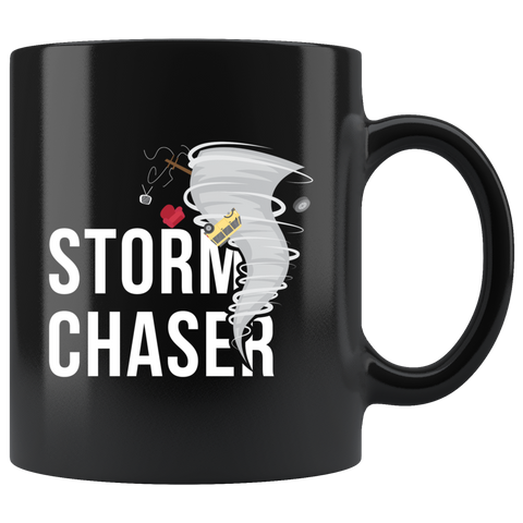 Storm Chaser 11oz Black Mug