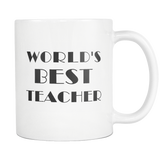 World's best teacher White Mug