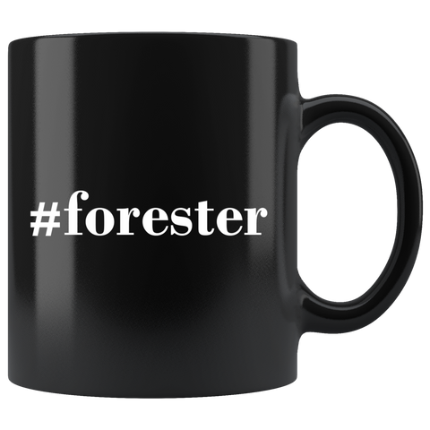#forester 11oz Black Mug
