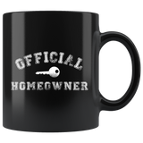 Official Homeowner 11oz Black Mug