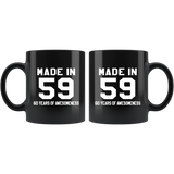 Made In 59 11oz Black Mug