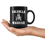 Valhalla Warrior 11oz Black Mug