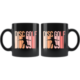 Disc Golf 11oz Black Mug