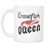 Crawfish Queen White Mug
