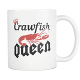 Crawfish Queen White Mug