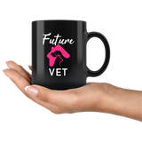 Future Vet 11oz Black Mug