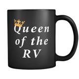Queen of the RV Mug in Black