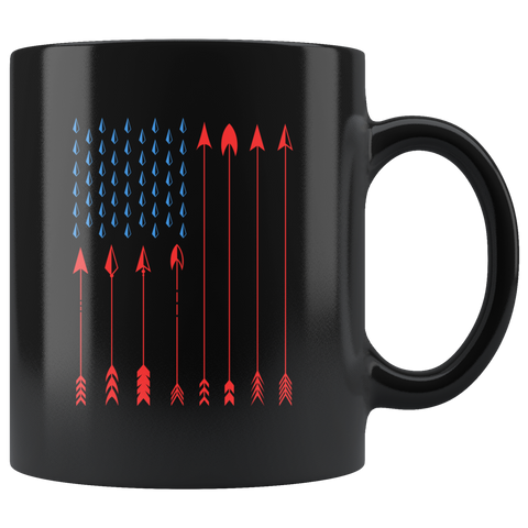 American Archery 11oz Black Mug