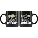 Future Astronaut 11oz Black Mug