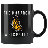 The Monarch Whisperer 11oz Black Mug