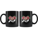 Coffee And Tattoos 11oz Black Mug