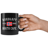 Nordkapp Please Do Writing + Numbers As Pictured 11oz Black Mug