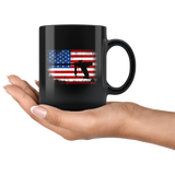 American Paintball 11oz Black Mug