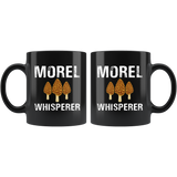 Morel Whisperer 11oz Black Mug