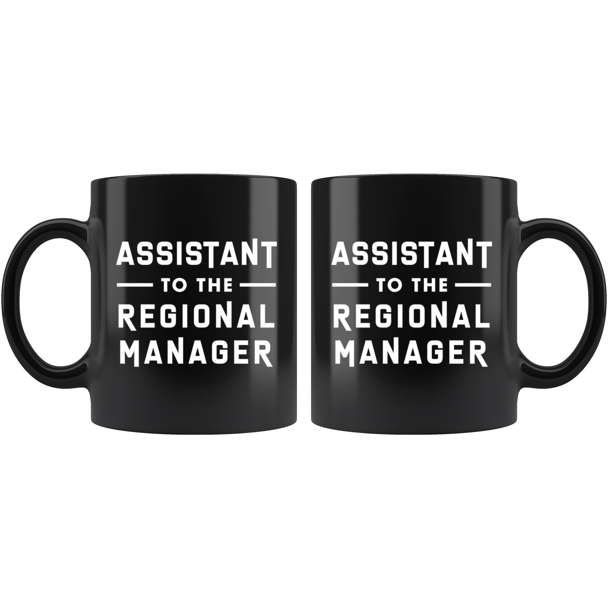 Assistant To The Regional Manager 11oz Black Mug – oTZI Shirts