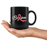 Believe 11oz Black Mug
