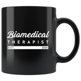 Biomedical Therapist Est 2020 11oz Black Mug