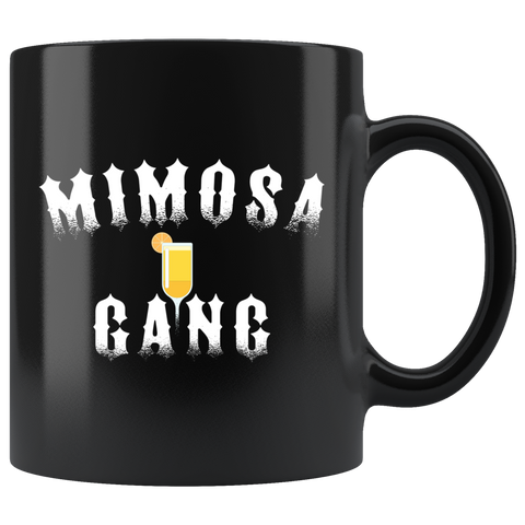 Mimosa Gang 11oz Black Mug