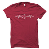 Airplane Heartbeat Shirt