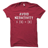 Avoid Negativity Math Equation Shirt