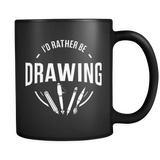 I'd Rather Be Drawing Mug