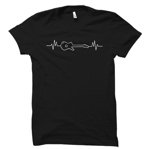 Bass Guitar Heartbeat Shirt