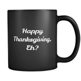 Canada Thanksgiving Black Mug