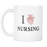 I Heart Nursing Mug - Gift for Nurse