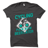 Cycling Pain Now Beer Later Shirt