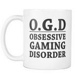 OGD Obsessive Gaming Disorder Mug - Funny Gamer Gift