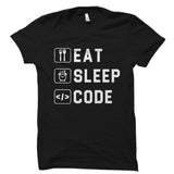 Eat Sleep Code Shirt