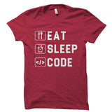 Eat Sleep Code Shirt