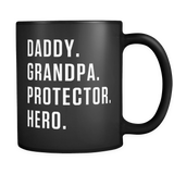Daddy Grandpa Protector Hero Mug