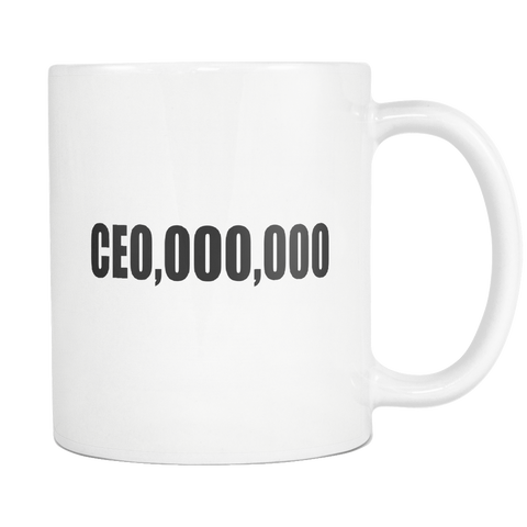 CE0,000,000 White Mug