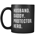 Husband Daddy Protector Hero Mug