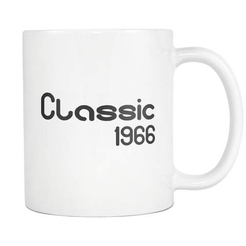 Classic 1966 White Mug