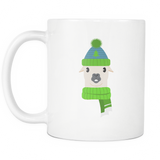 Christmas Llama White Mug