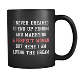 Perfect Woman Black Mug
