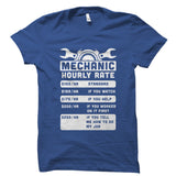 Mechanic Hourly Rate Shirt