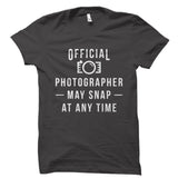 Official Photographer Shirt