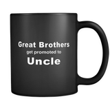 Future Uncle Black Mug
