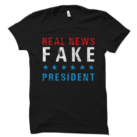 Real News Fake President Shirt