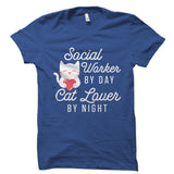 Social Worker By Day Cat Lover By Night Shirt