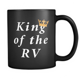 King of the RV Black Mug