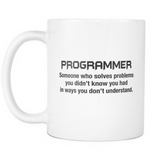 Funny Programmer Description Mug