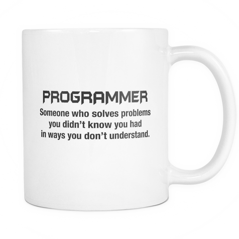 Funny Programmer Description Mug