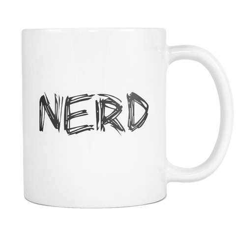 Nerd White Mug